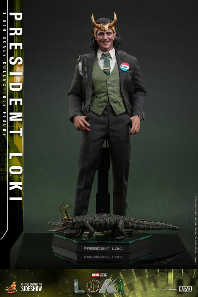 Descubre el apasionante mundo de Figura President Loki 31 cm.