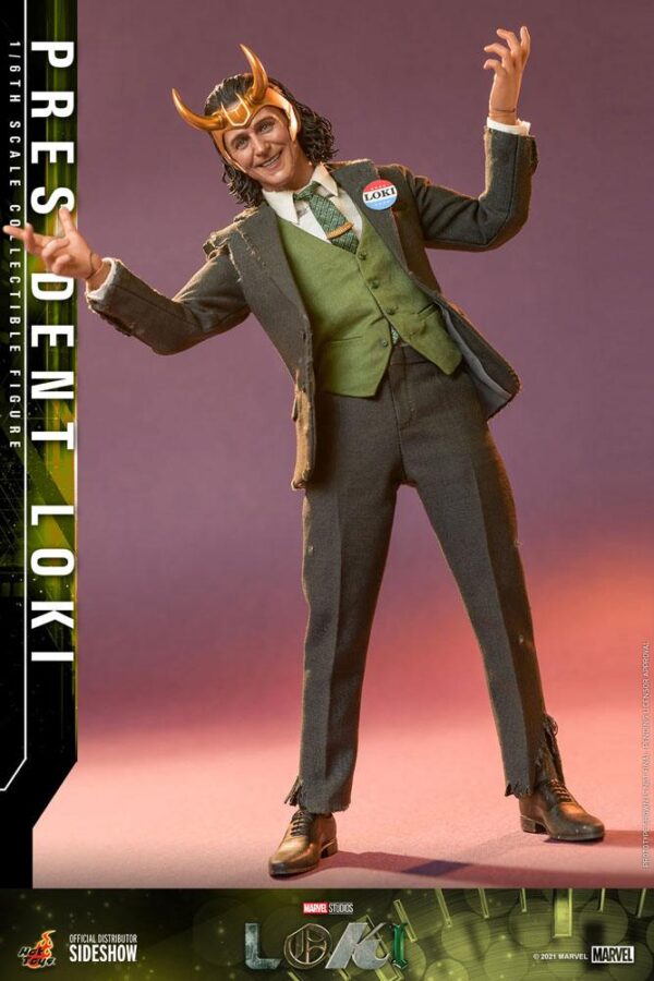 Descubre el apasionante mundo de Figura President Loki 31 cm.