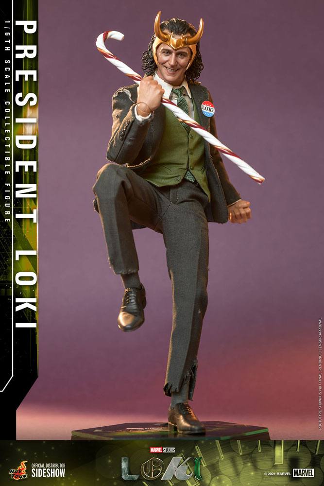Descubre el apasionante mundo de Figura President Loki 31 cm.
