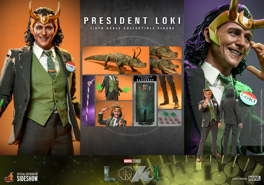 Descubre el apasionante mundo de Figura President Loki 31 cm.