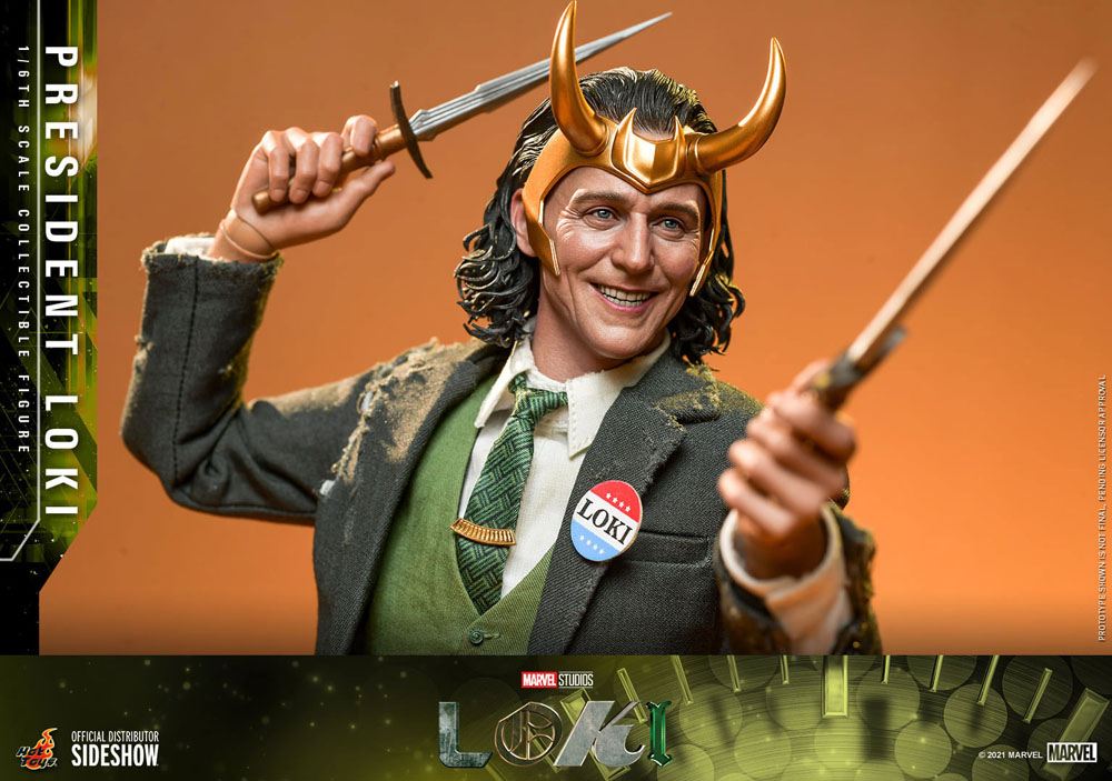 Descubre el apasionante mundo de Figura President Loki 31 cm.