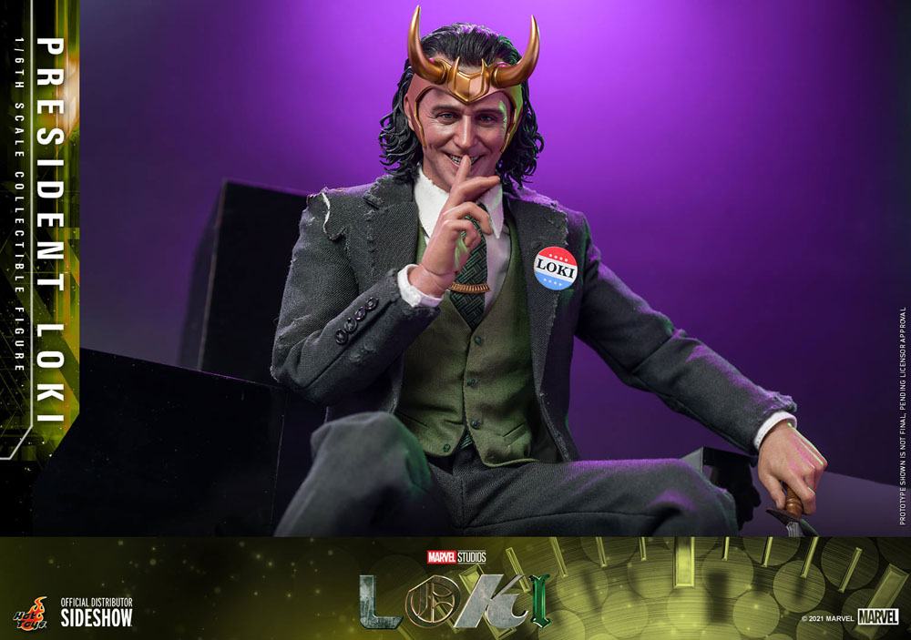 Descubre el apasionante mundo de Figura President Loki 31 cm.