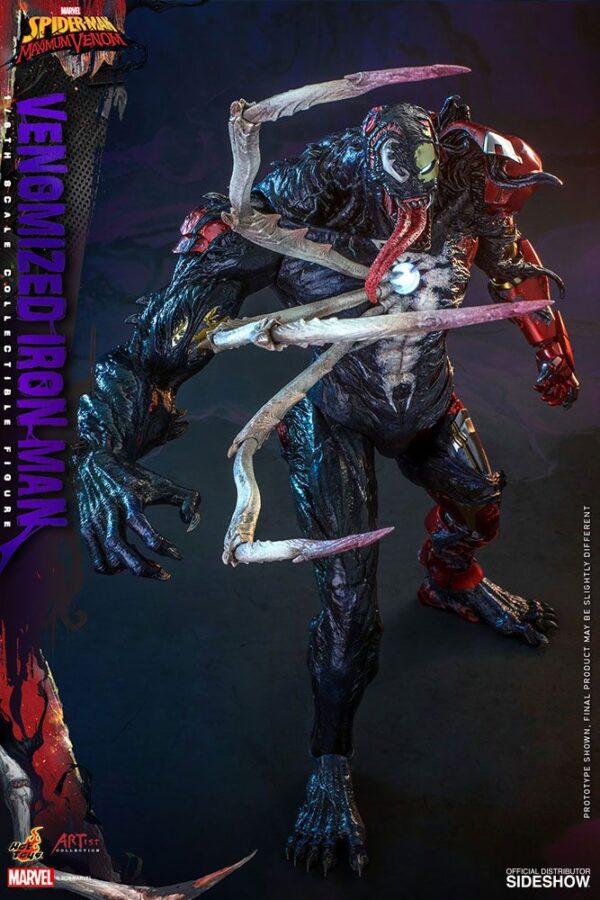 Descubre el apasionante mundo de Figura Venomized Iron Man.