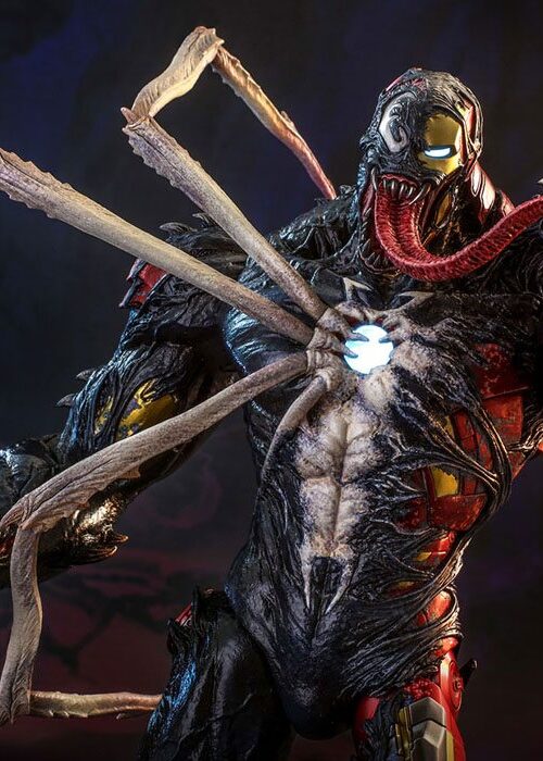 Descubre el apasionante mundo de Figura Venomized Iron Man.