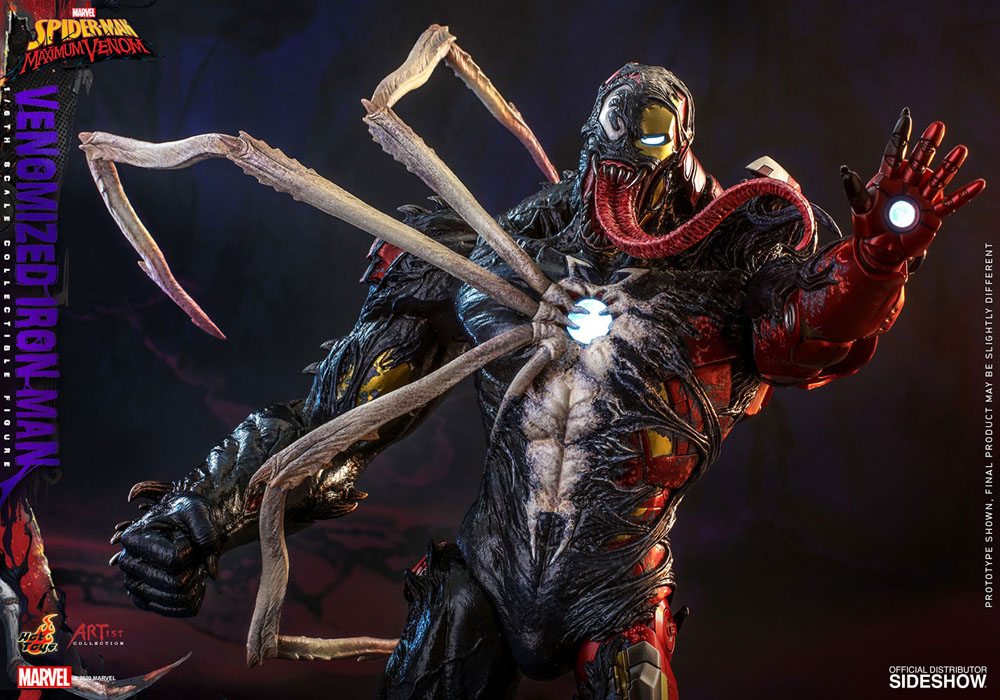 Descubre el apasionante mundo de Figura Venomized Iron Man.