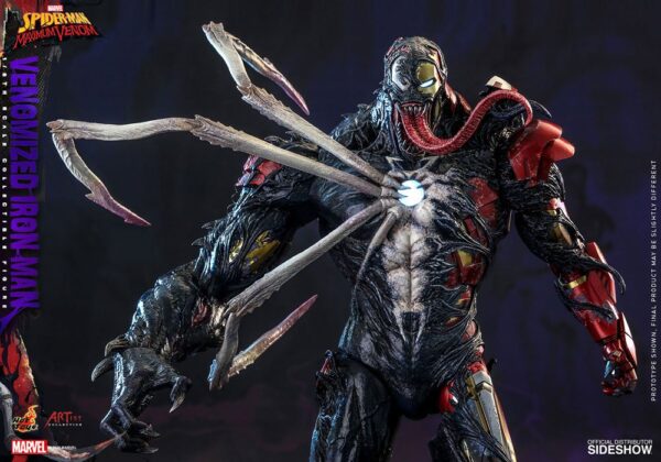 Descubre el apasionante mundo de Figura Venomized Iron Man.