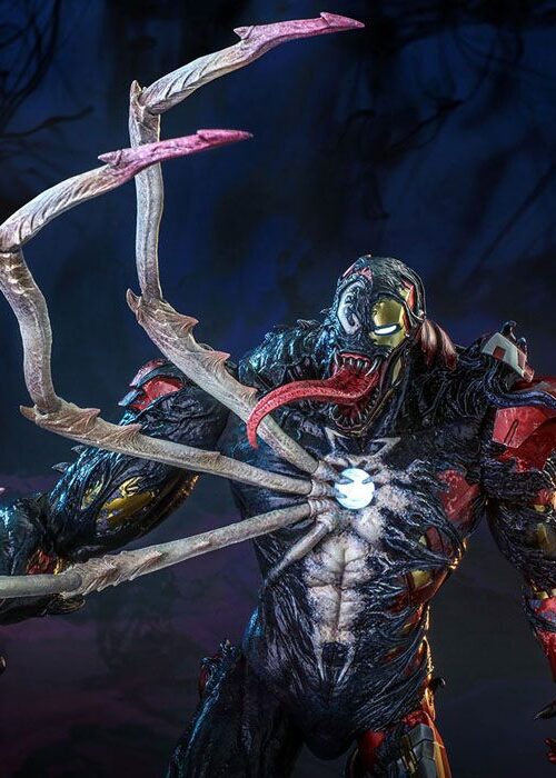Descubre el apasionante mundo de Figura Venomized Iron Man.