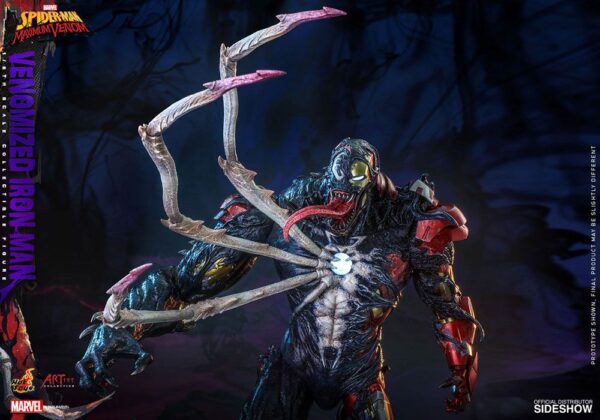 Descubre el apasionante mundo de Figura Venomized Iron Man.