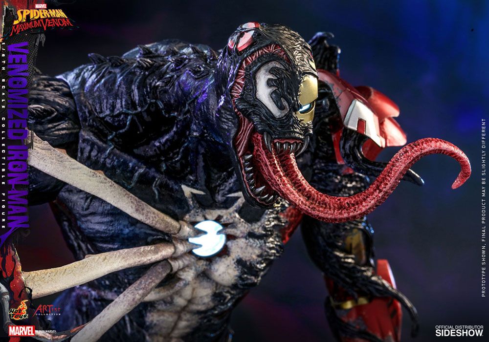 Descubre el apasionante mundo de Figura Venomized Iron Man.