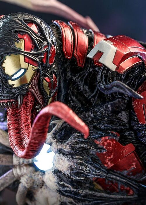 Descubre el apasionante mundo de Figura Venomized Iron Man.