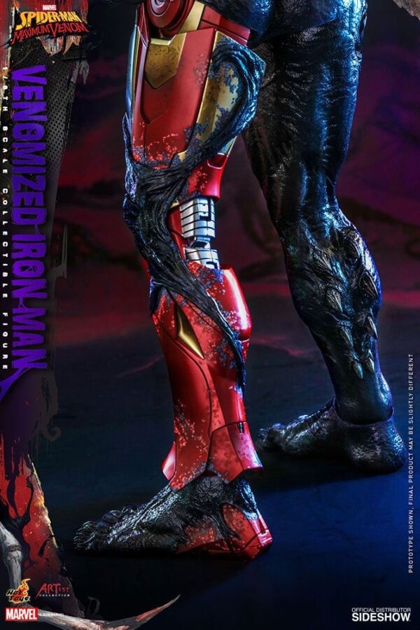 Descubre el apasionante mundo de Figura Venomized Iron Man.