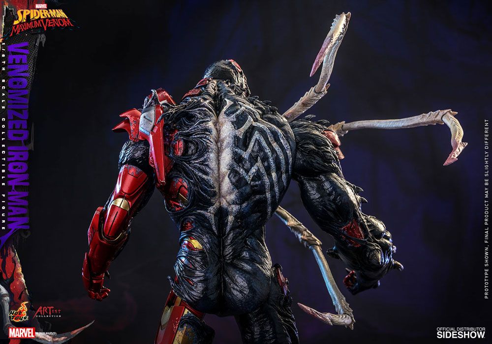 Descubre el apasionante mundo de Figura Venomized Iron Man.