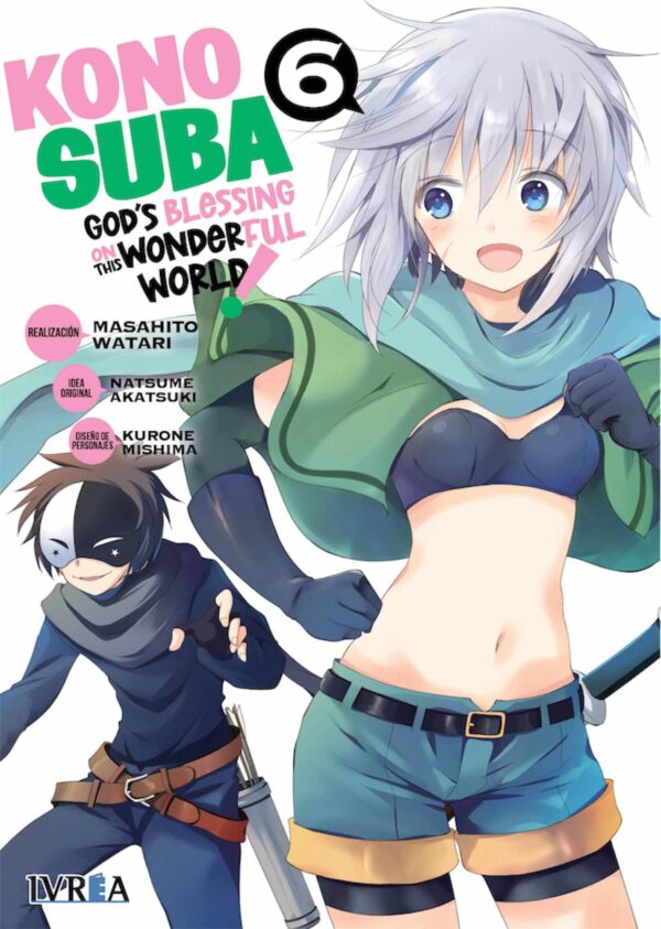 Descubre el apasionante mundo de Manga Konosuba Tomo 06.