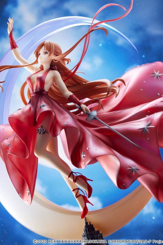 Estatua Asuna Crystal Dress