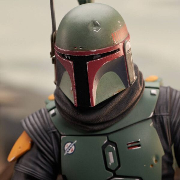 Descubre el apasionante mundo de Estatua Boba Fett on Throne.