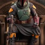 Descubre el apasionante mundo de Estatua Boba Fett on Throne.