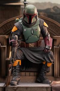 Estatua Boba Fett on Throne