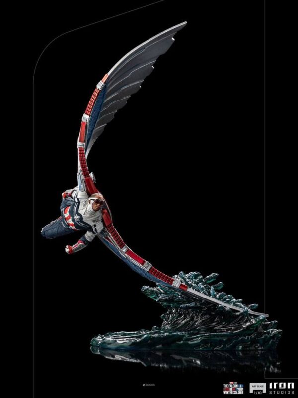 Descubre el apasionante mundo de Estatua Captain America Sam Wilson Deluxe.