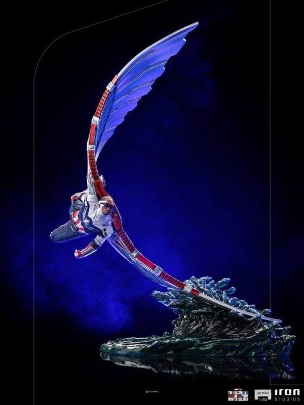 Descubre el apasionante mundo de Estatua Captain America Sam Wilson Deluxe.
