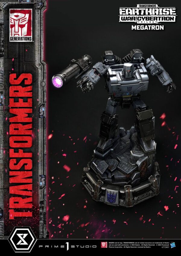 Descubre el apasionante mundo de Estatua Megatron Transformers 70 cm.