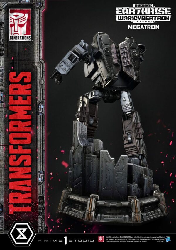 Descubre el apasionante mundo de Estatua Megatron Transformers 70 cm.