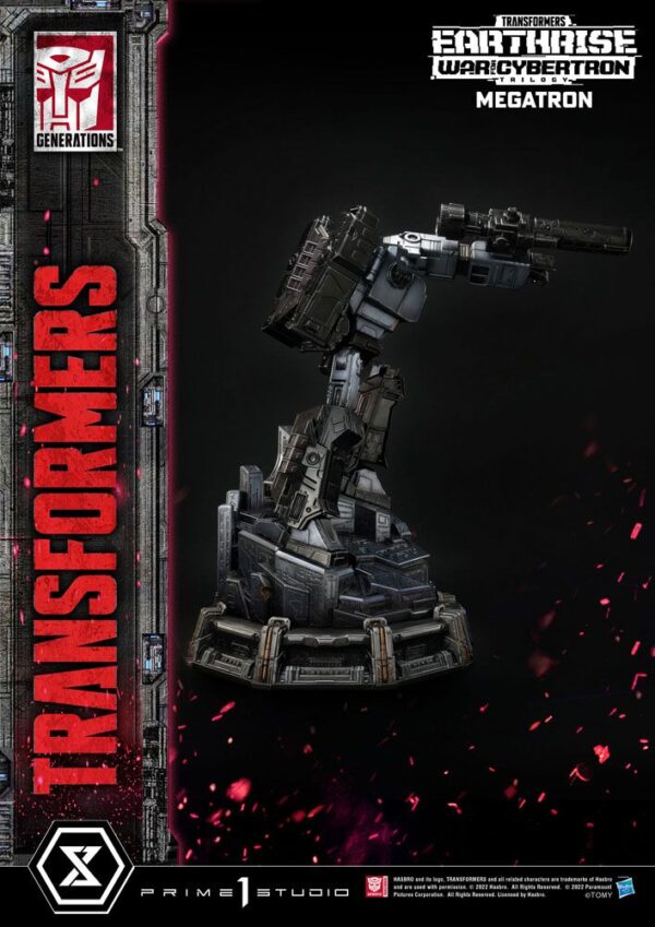Descubre el apasionante mundo de Estatua Megatron Transformers 70 cm.