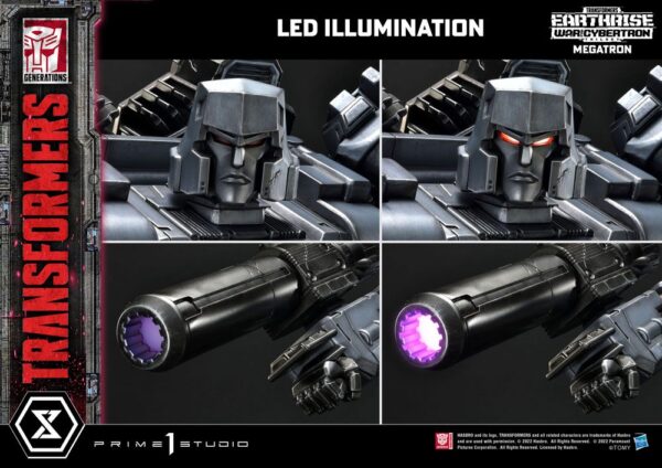 Descubre el apasionante mundo de Estatua Megatron Transformers 70 cm.