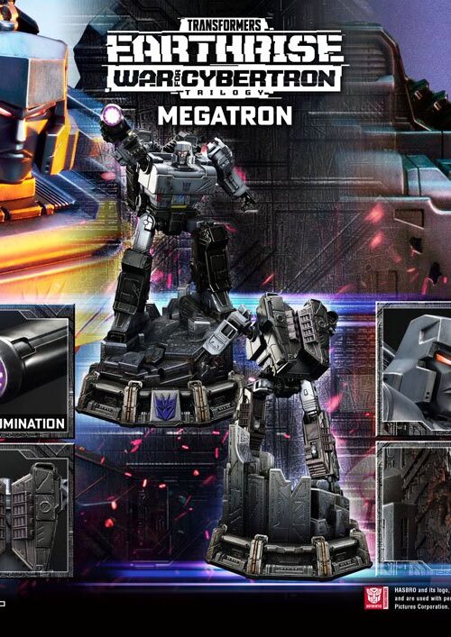Descubre el apasionante mundo de Estatua Megatron Transformers 70 cm.