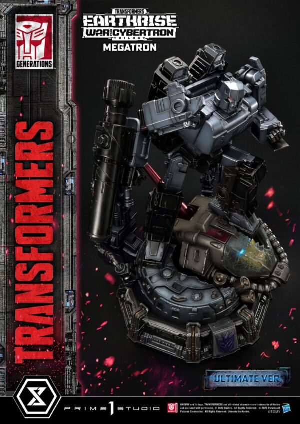 Descubre el apasionante mundo de Estatua Megatron Ultimate Version 72 cm.