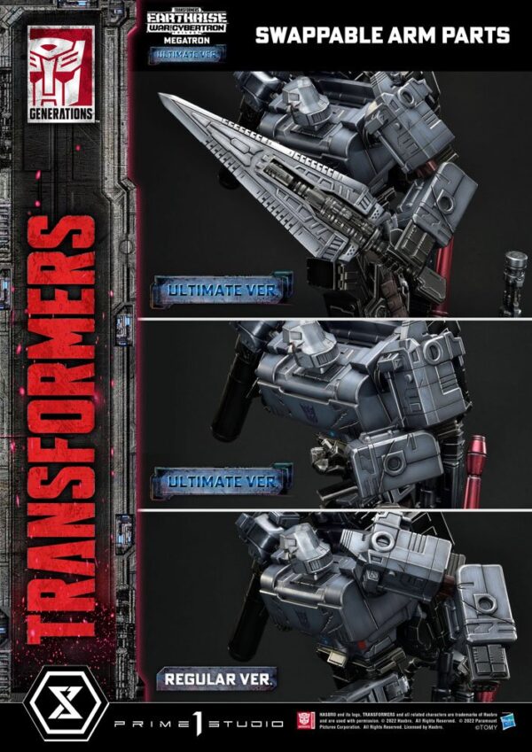 Descubre el apasionante mundo de Estatua Megatron Ultimate Version 72 cm.