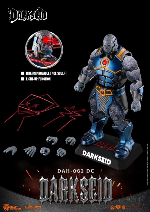 Descubre el apasionante mundo de Figura Dynamic Heroes Darkseid.
