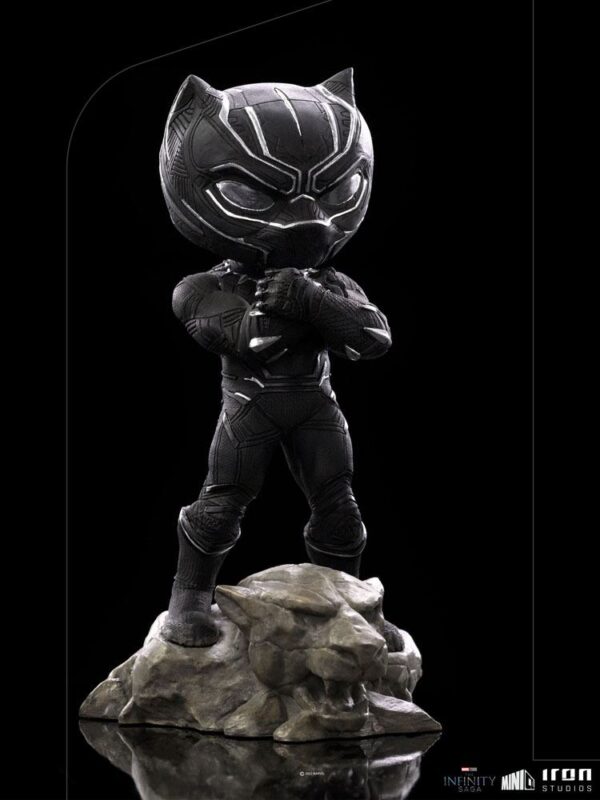 Descubre el apasionante mundo de Minifigura Mini Black Panther.