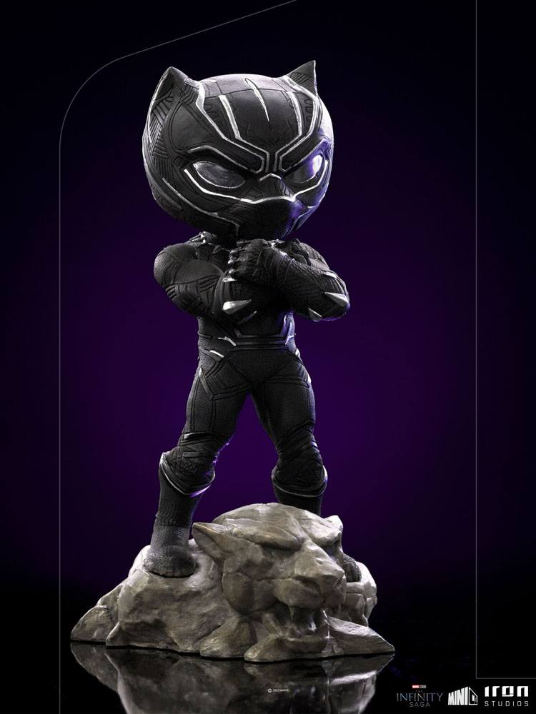 Descubre el apasionante mundo de Minifigura Mini Black Panther.