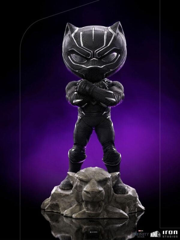 Descubre el apasionante mundo de Minifigura Mini Black Panther.