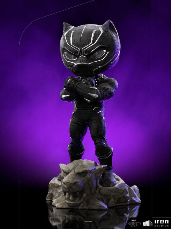 Descubre el apasionante mundo de Minifigura Mini Black Panther.