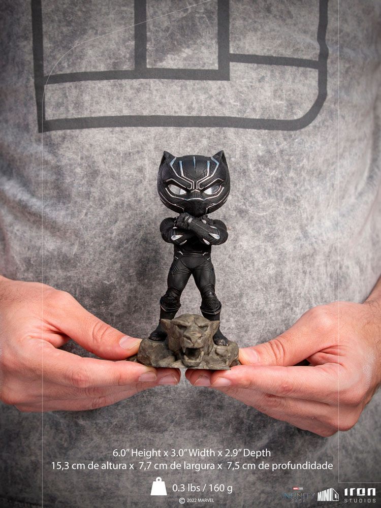 Descubre el apasionante mundo de Minifigura Mini Black Panther.