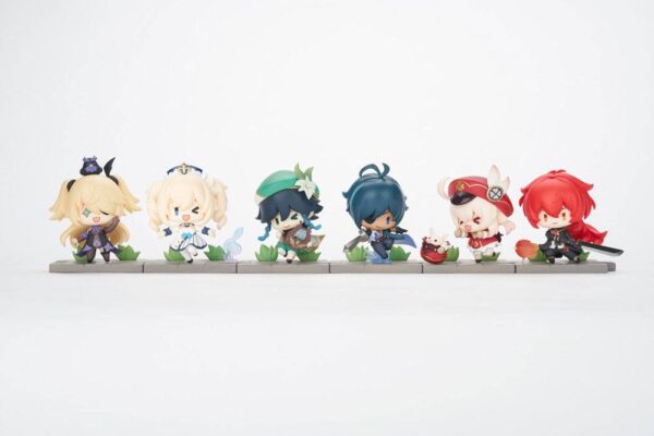 Descubre el apasionante mundo de Pack 6 Figuras Mondstadt Edition.
