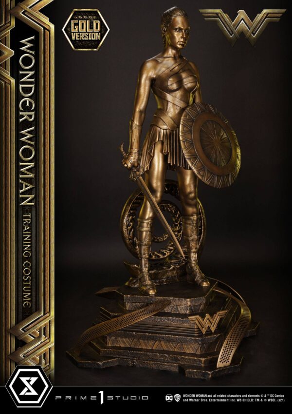 Descubre el apasionante mundo de Estatua Wonder Woman Training Costume.