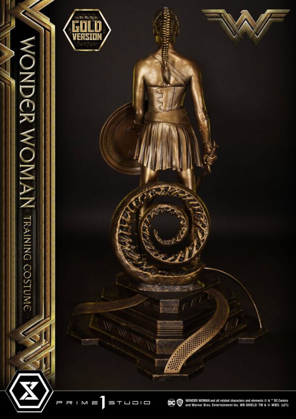 Descubre el apasionante mundo de Estatua Wonder Woman Training Costume.