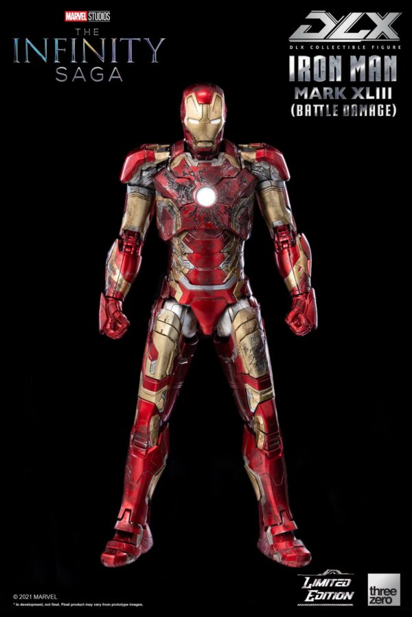 Descubre el apasionante mundo de Figura DLX Iron Man Mark 43.
