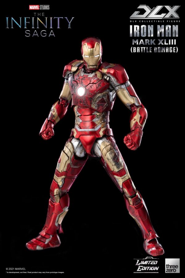 Descubre el apasionante mundo de Figura DLX Iron Man Mark 43.