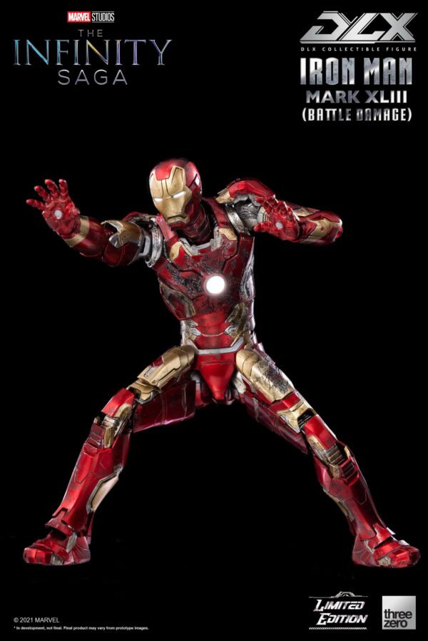 Descubre el apasionante mundo de Figura DLX Iron Man Mark 43.