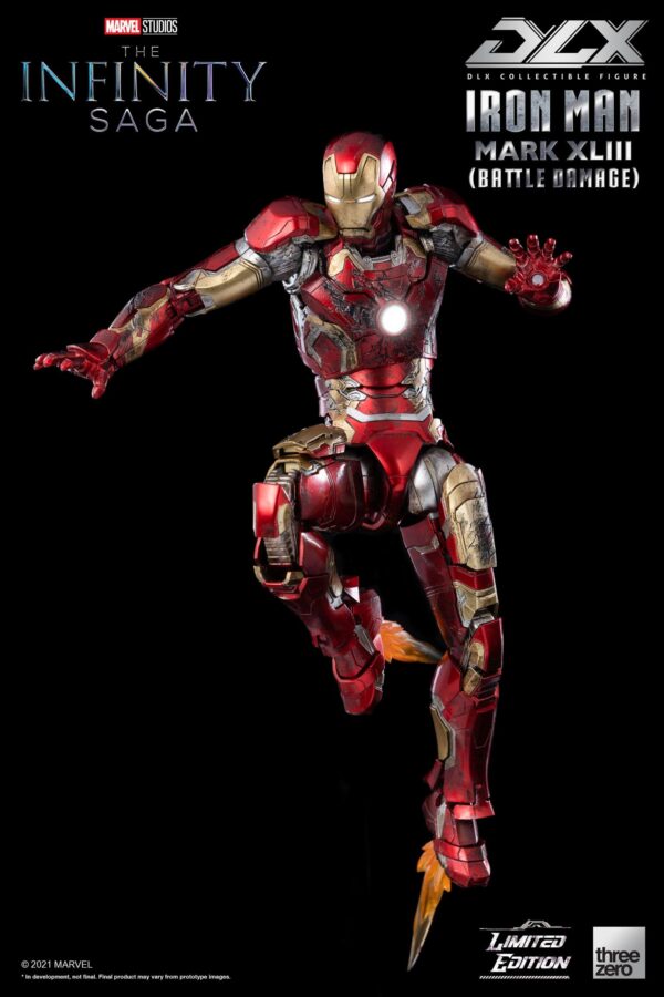 Descubre el apasionante mundo de Figura DLX Iron Man Mark 43.