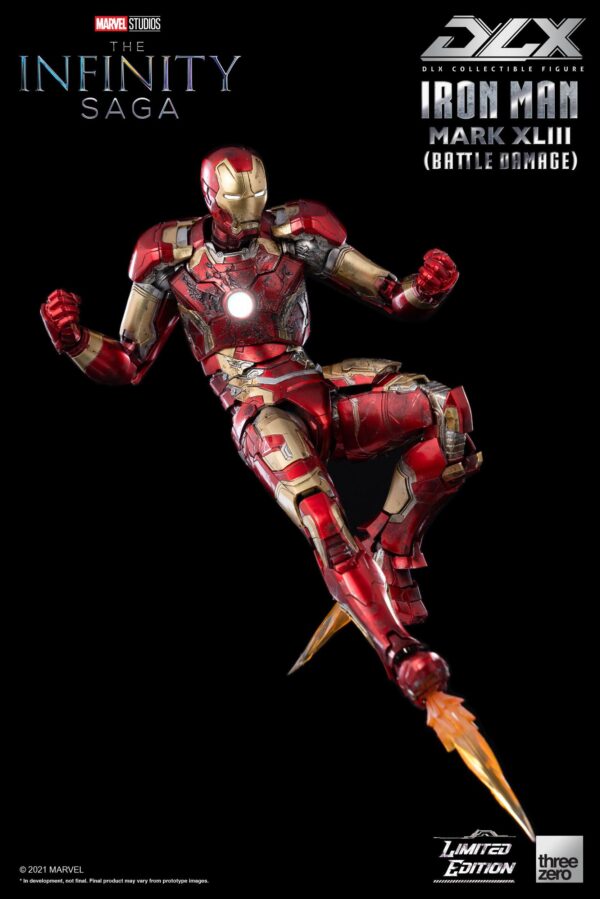 Descubre el apasionante mundo de Figura DLX Iron Man Mark 43.