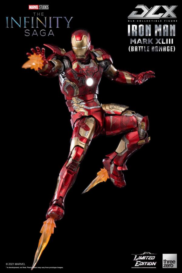 Descubre el apasionante mundo de Figura DLX Iron Man Mark 43.