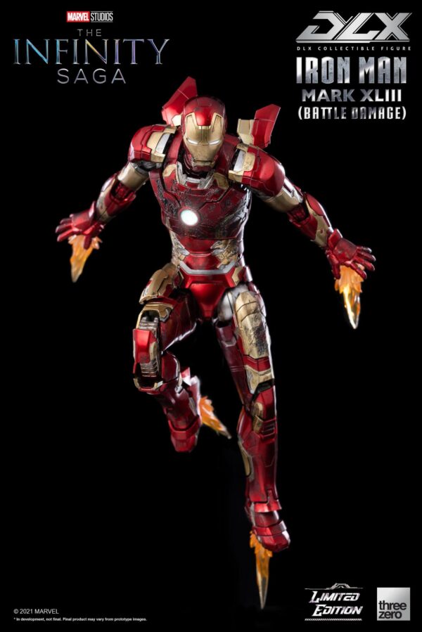 Descubre el apasionante mundo de Figura DLX Iron Man Mark 43.
