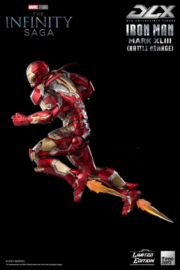 Descubre el apasionante mundo de Figura DLX Iron Man Mark 43.