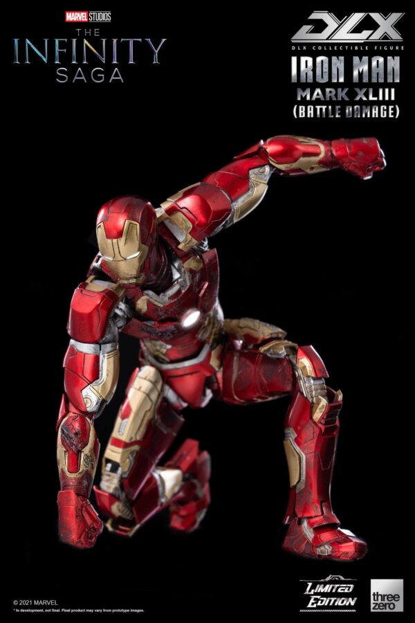 Descubre el apasionante mundo de Figura DLX Iron Man Mark 43.