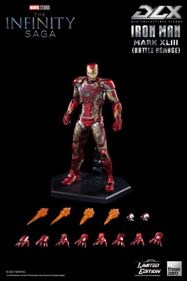 Descubre el apasionante mundo de Figura DLX Iron Man Mark 43.