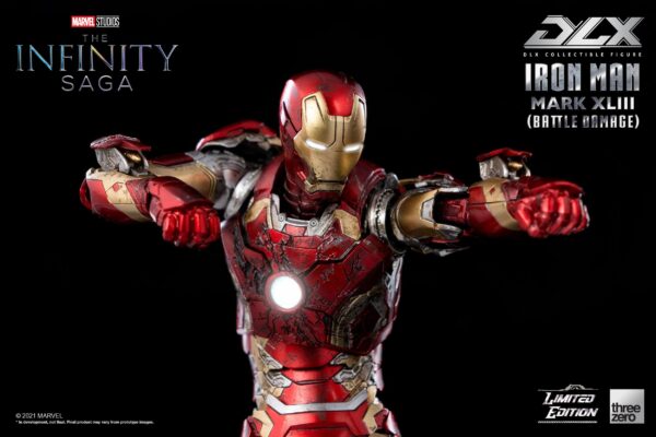 Descubre el apasionante mundo de Figura DLX Iron Man Mark 43.